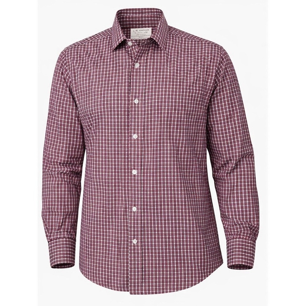 J.M. Haggar-Men's, Plaid, Casual, Preppy, Button Down, Long Sleeve, Shirt. Sz-XL
